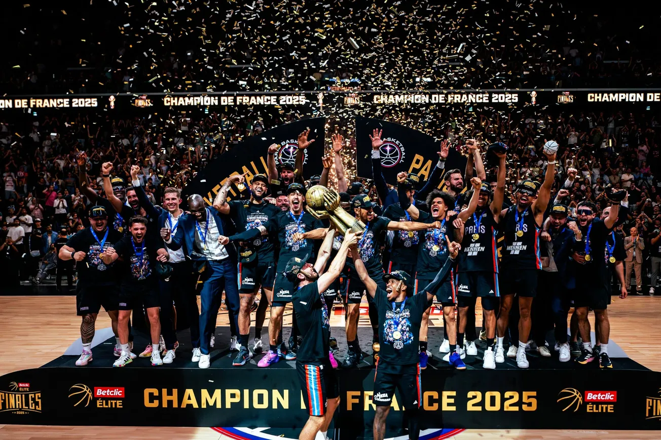 Le Paris Basketball est champion de France pour la première fois de son histoire !
