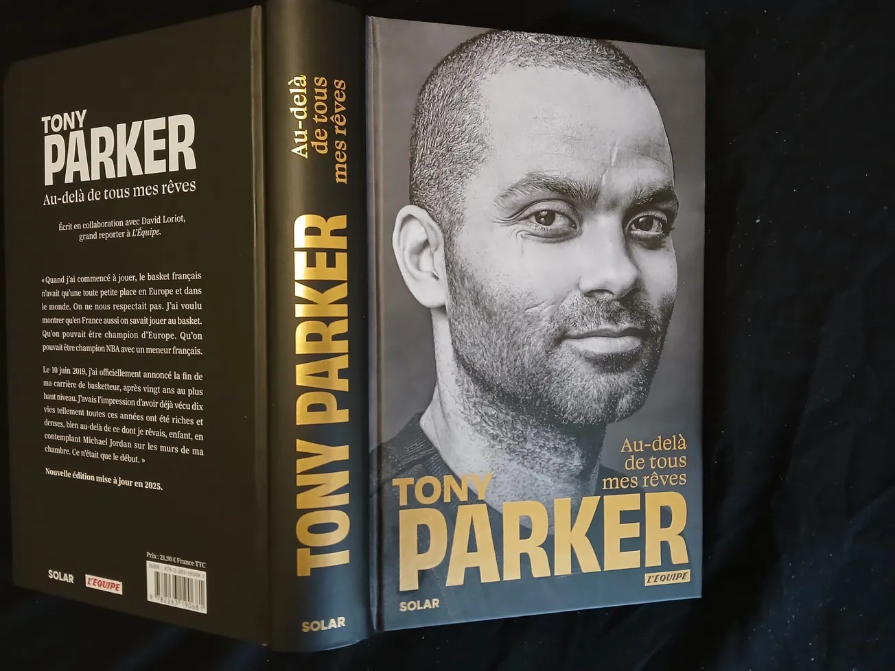 Tony Parker, « Au-delà de tous mes rêves »