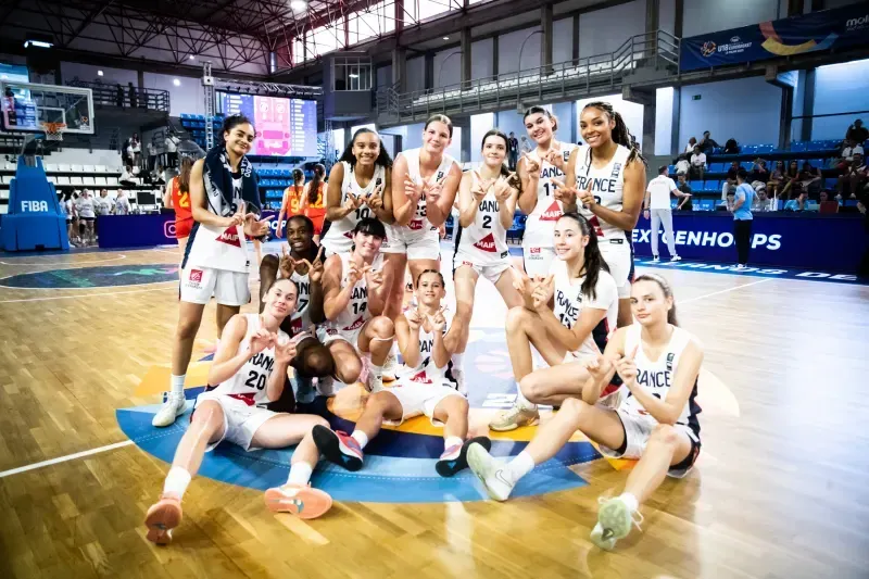 Euro U18 féminin : la France assure la première place de son groupe