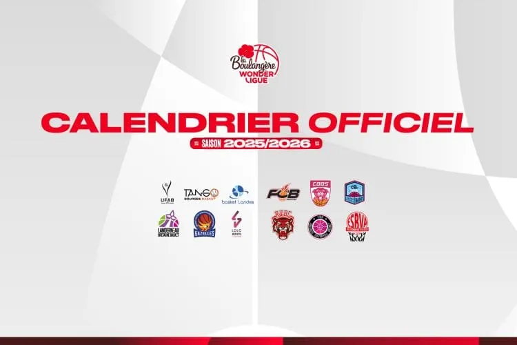La Boulangère Wonderligue : le calendrier de la saison 2025-2026 dévoilé