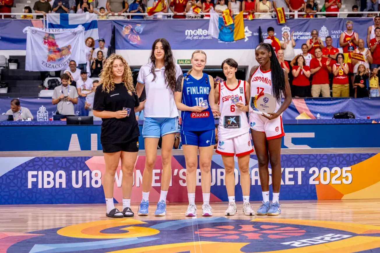 Euro U 18 féminin : un dunk et une place dans le cinq majeur pour Alicia Tournebize