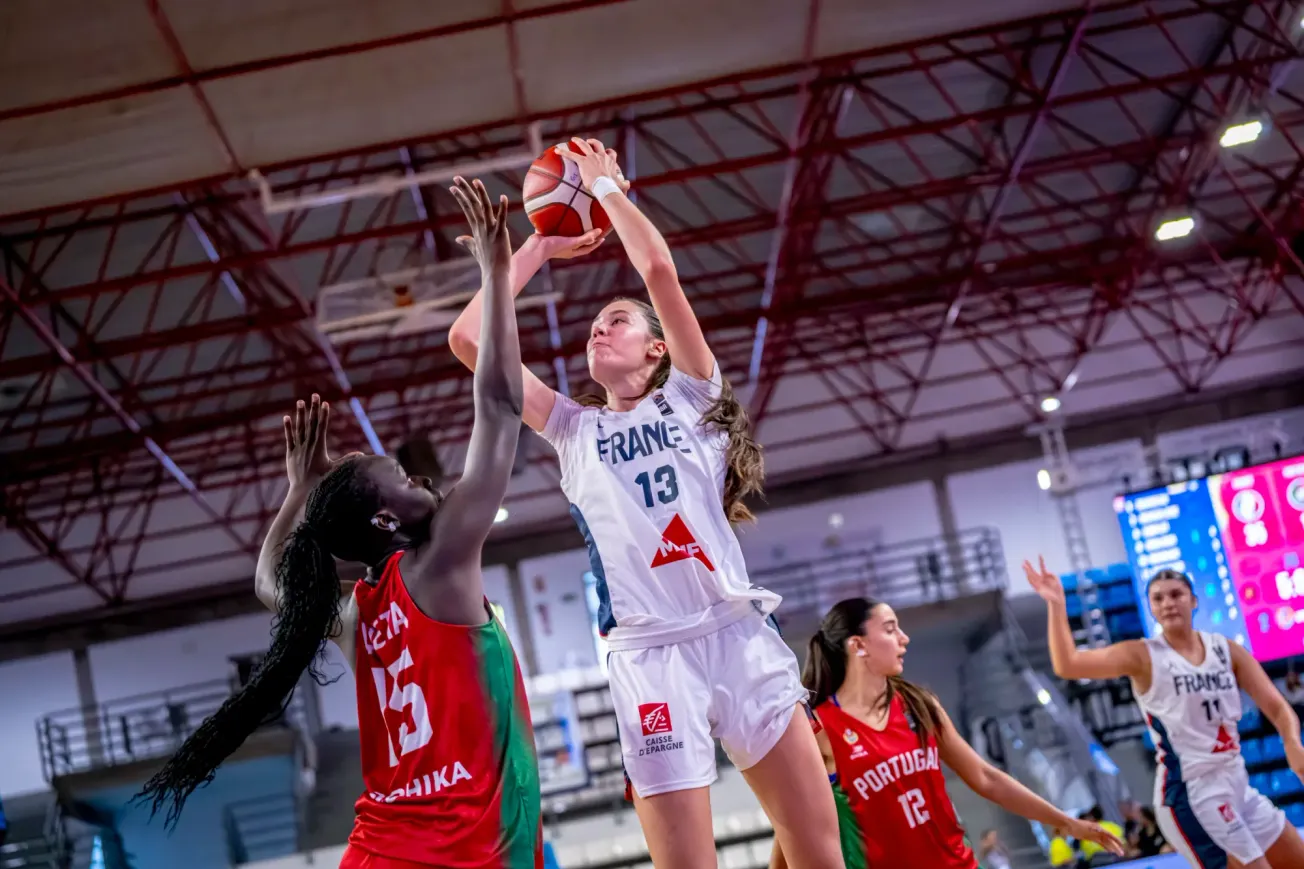 Euro U18 féminin : impériale face au Portugal (+47), la France défiera l'Italie en quarts