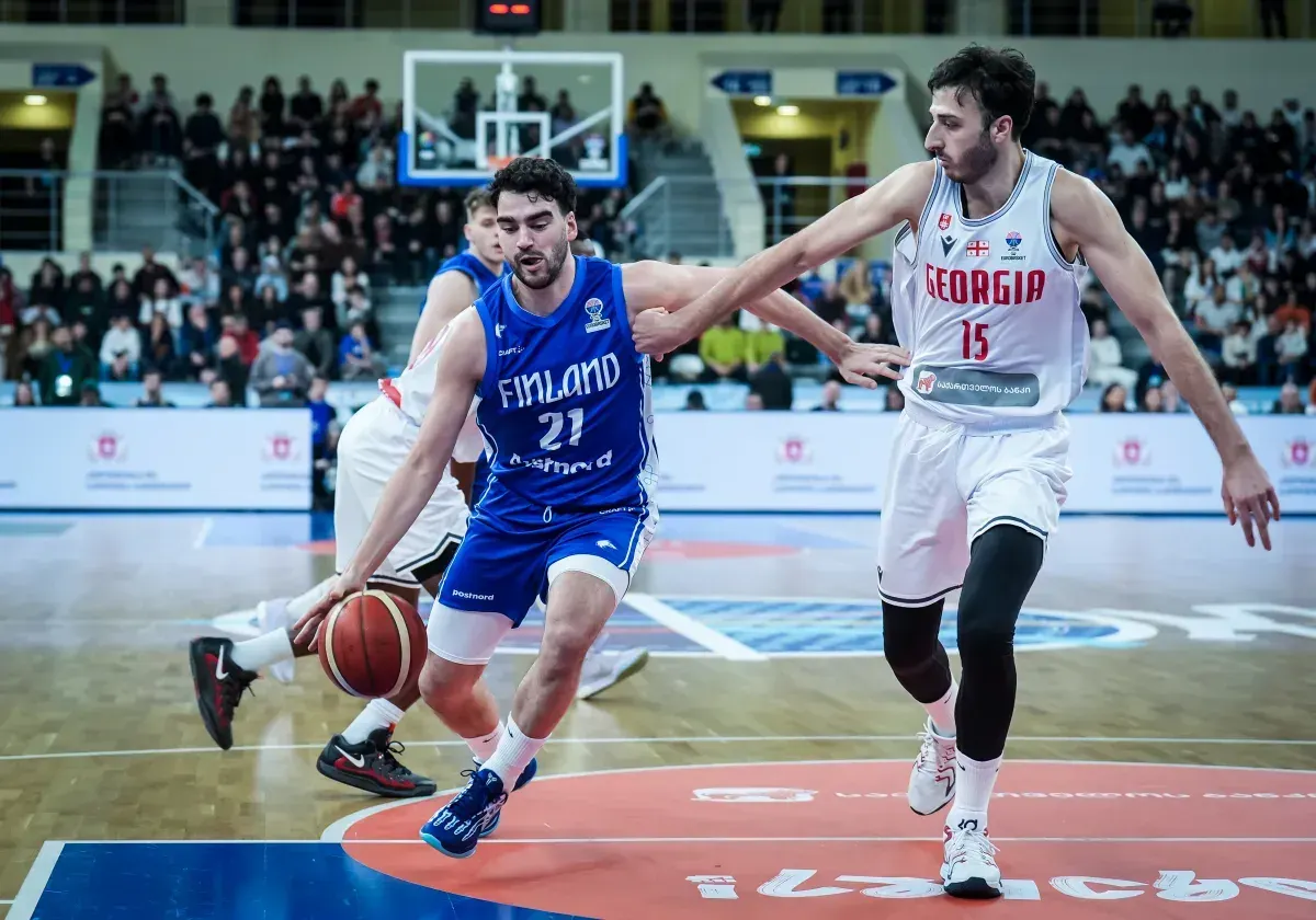 L'international finlandais Edon Maxhuni à la mène de Gravelines