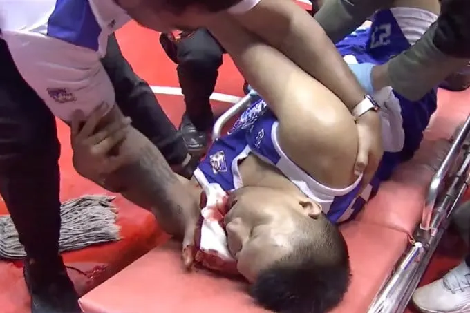 Un joueur philippin banni à vie pour un acte de violence