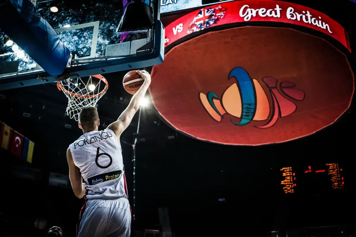 EuroBasket : Kristaps Porzingis fer de lance de la Lettonie