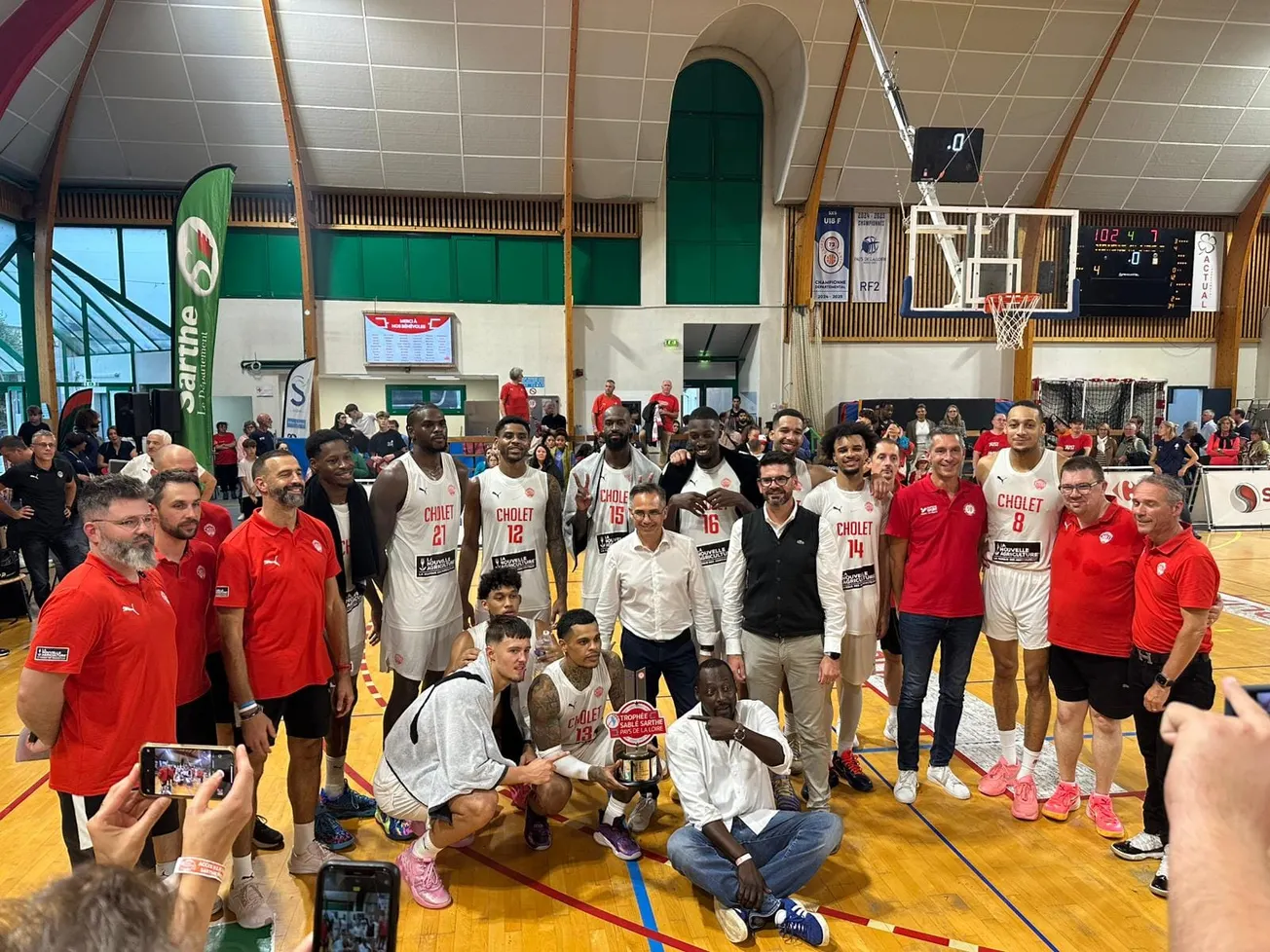 Tous les résultats des matches de préparation de Betclic Elite et Elite 2