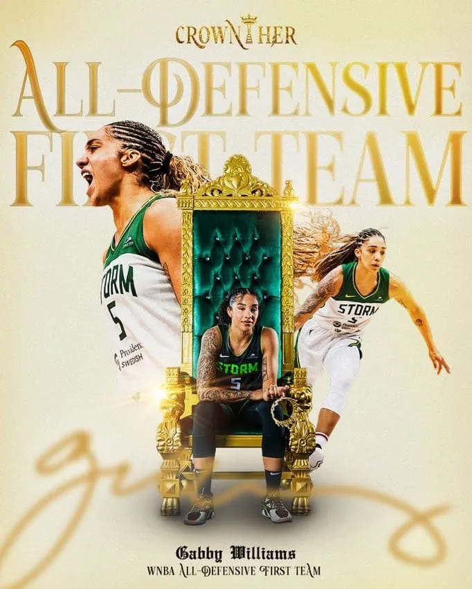 WNBA : Gabby Williams dans la All-Defensive First Team