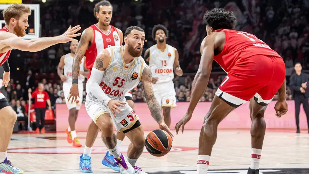 Euroleague : à l'orgueil, Monaco s'impose sur le parquet de l'Olympiakos !