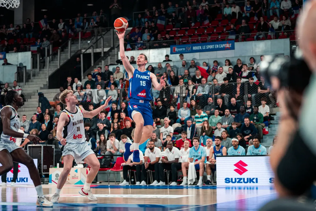 La France à l'usure face à la Belgique