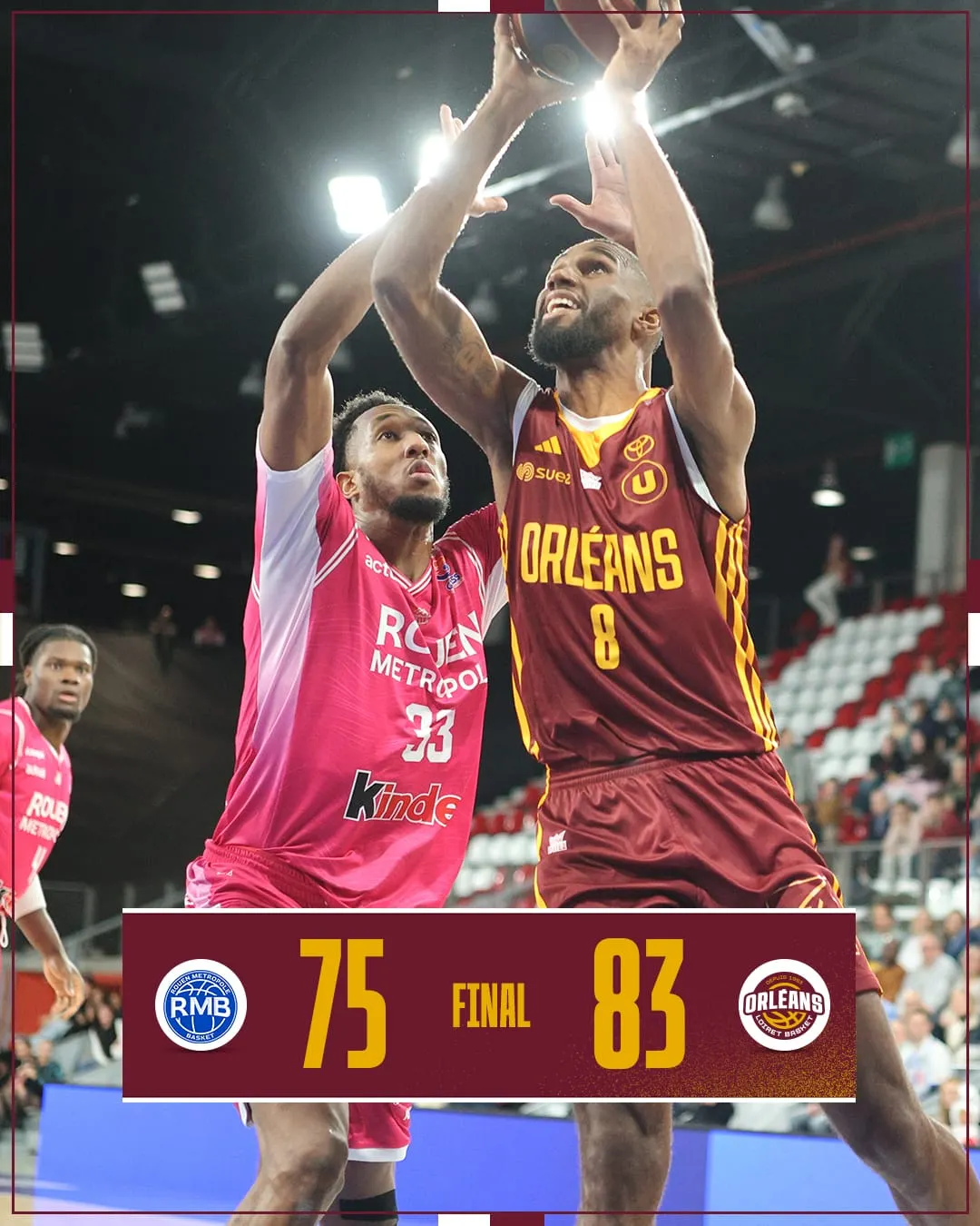 Orléans en tête d'Elite 2 : "C'est remarquable !"