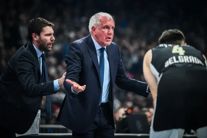 Zeljko Obradovic a démissionné de son poste de coach du Partizan Belgrade