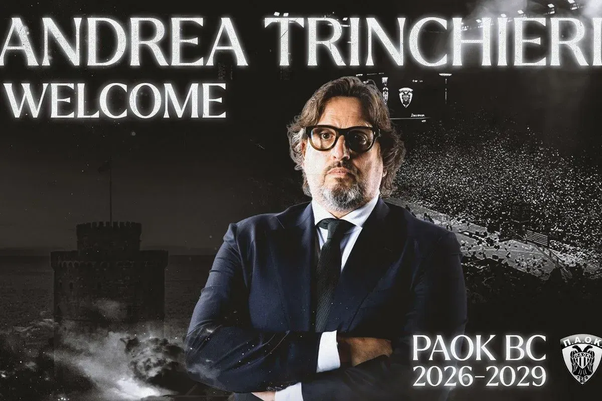 Le PAOK Salonique recrute Andrea Trinchieri et s'imagine en Euroleague