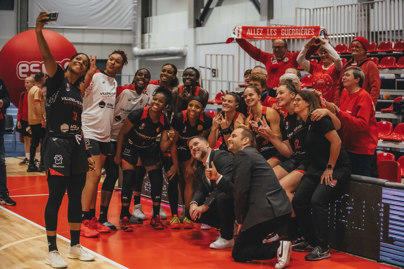 Villeneuve-d'Ascq rejoint Basket Landes en finale de la Coupe de France