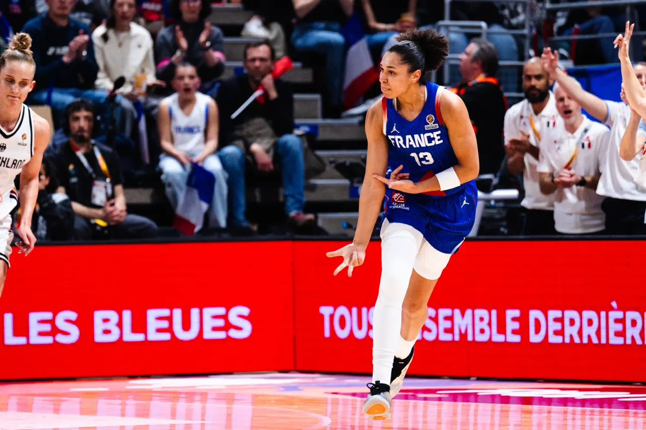 Janelle Salaün MVP du tournoi de Villeurbanne