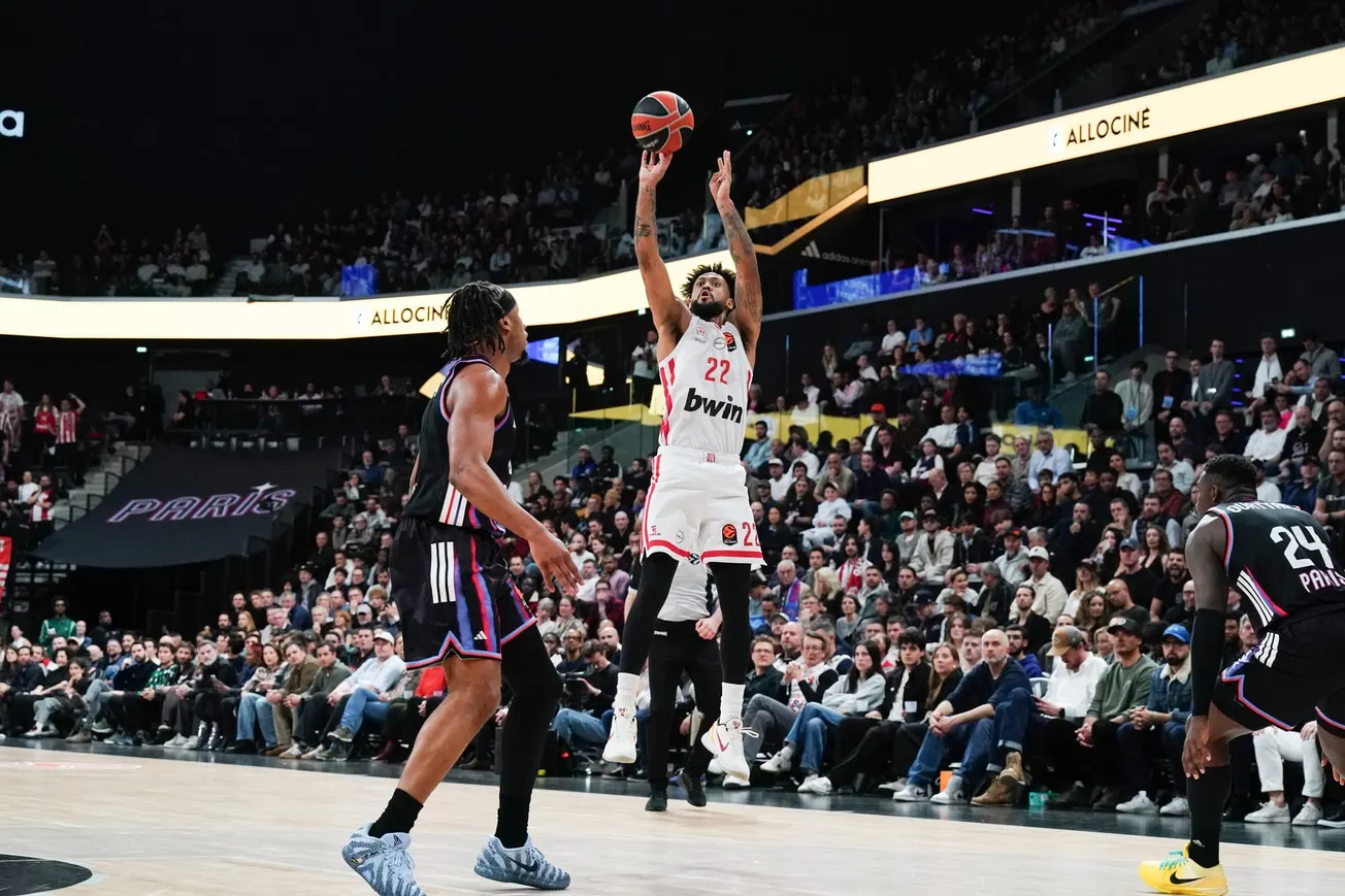 Euroleague : l'Olympiakos stoppe la mini-série de victoires du Paris Basketball