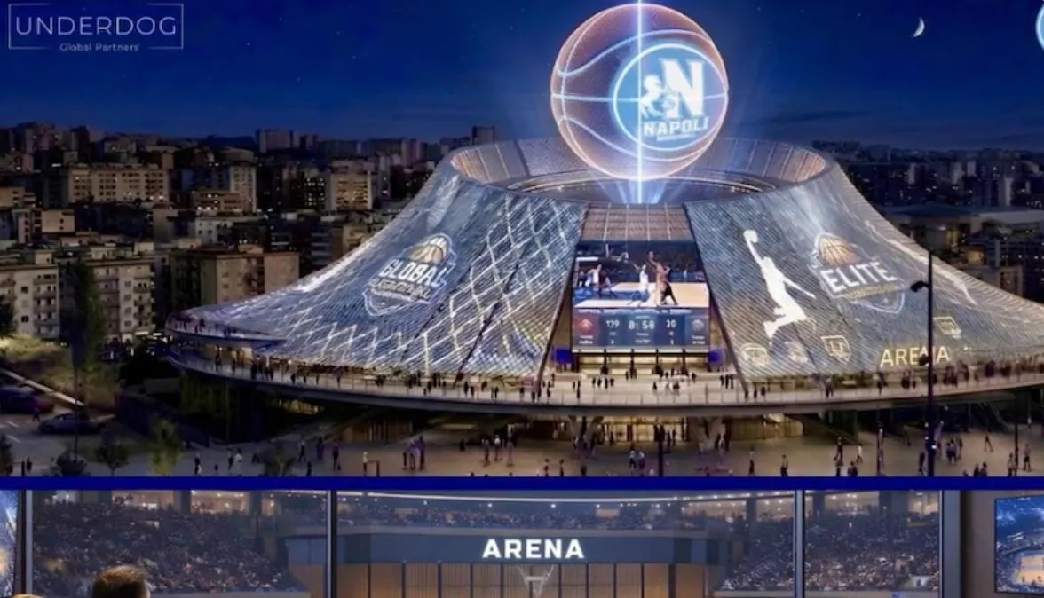 Naples veut construire une arèna de 15 000 places pour l'Euroleague ou la NBA Europe