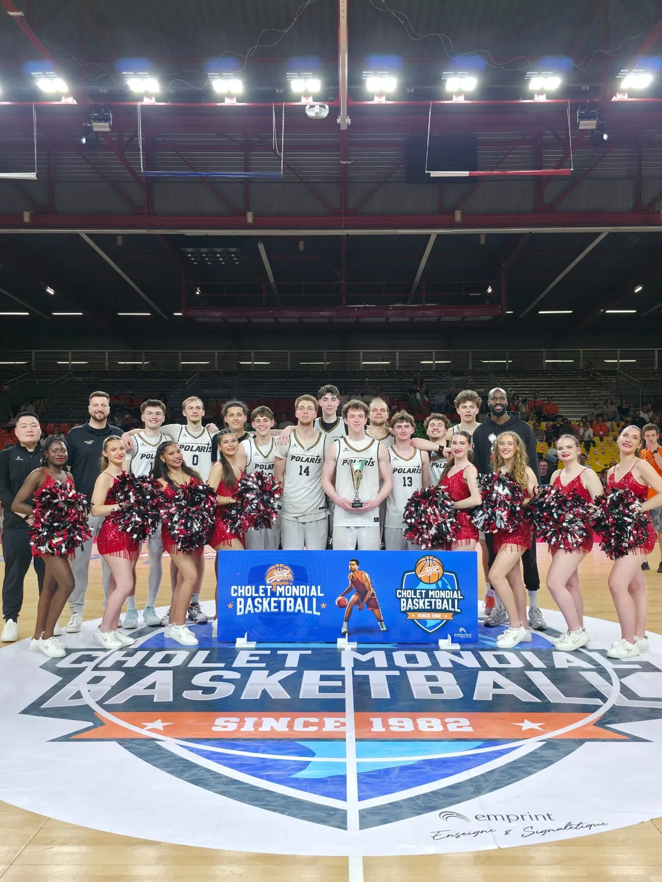 Polaris, équipe canadienne, s'adjuge le Cholet Mondial Basket 2026