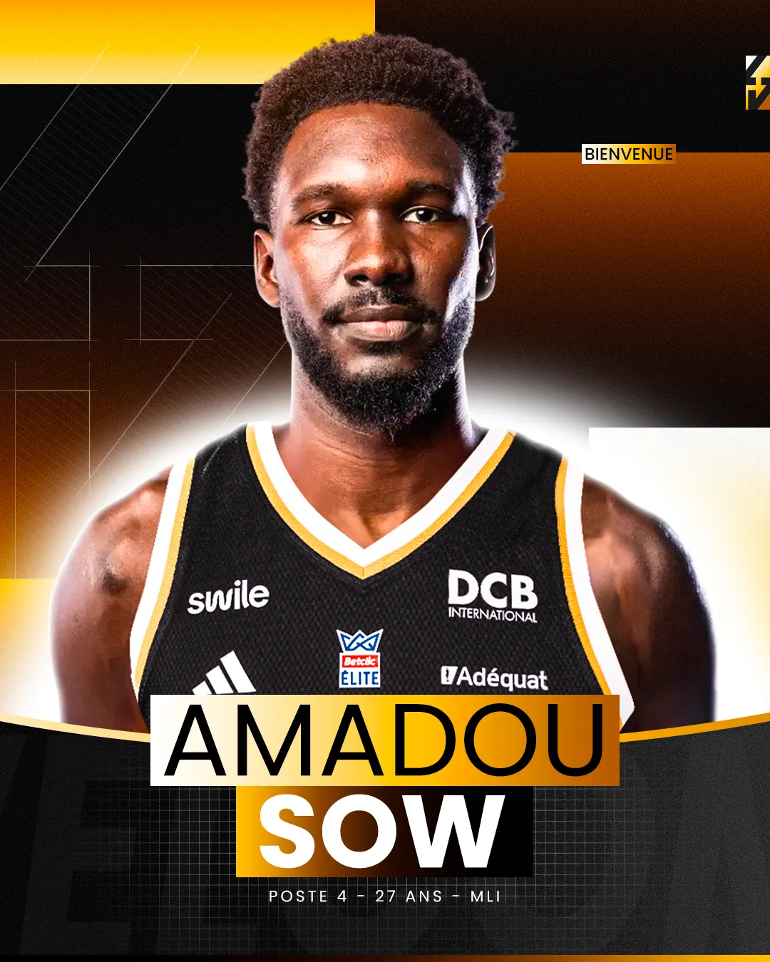 Amadou Sow en renfort à l'ASVEL