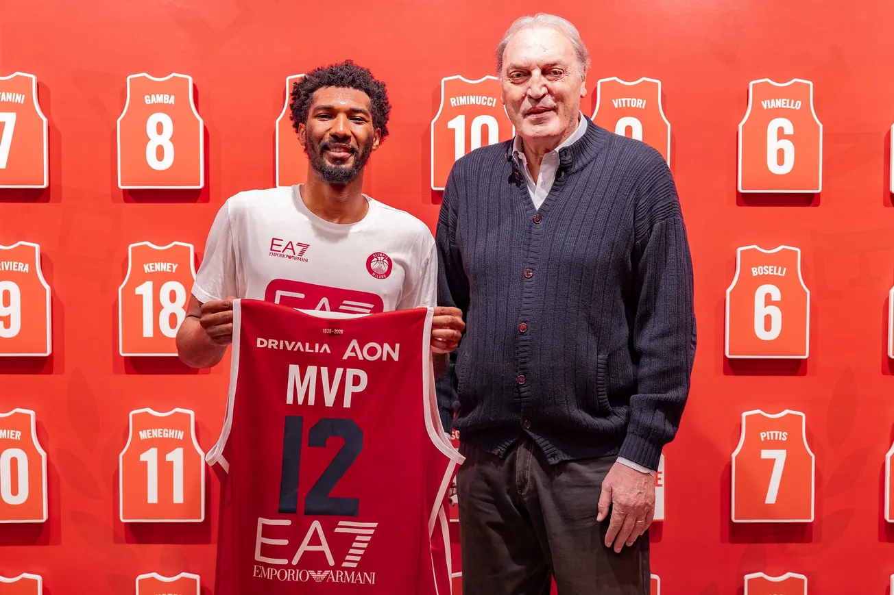 Armoni Brooks (Milan) élu Meilleur Joueur du championnat d'Italie