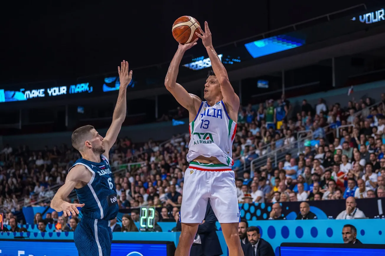 Italie - Simone Fontecchio : "notre objectif est de remporter la Coupe du monde 2027"