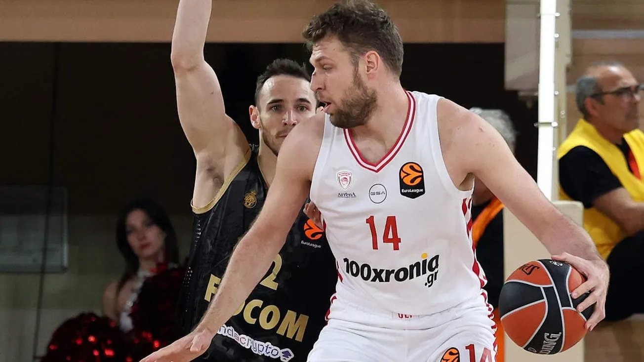 Euroleague : Fin de partie pour Monaco, giflé 3-0 par Olympiakos
