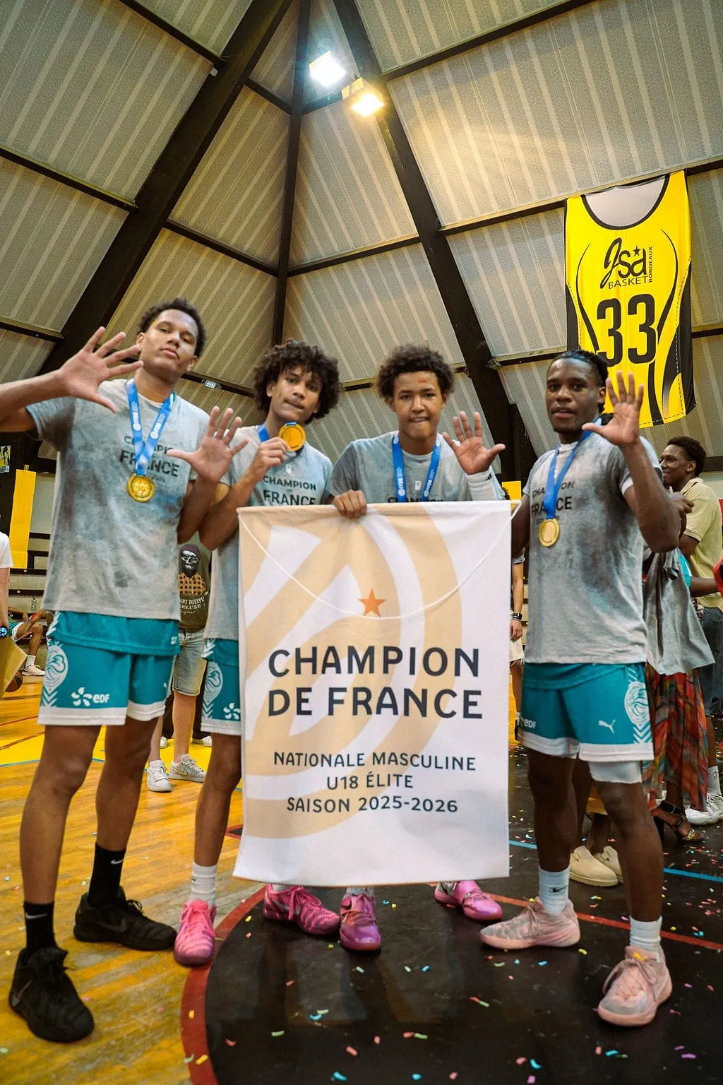 L'Élan Béarnais champion de France U18