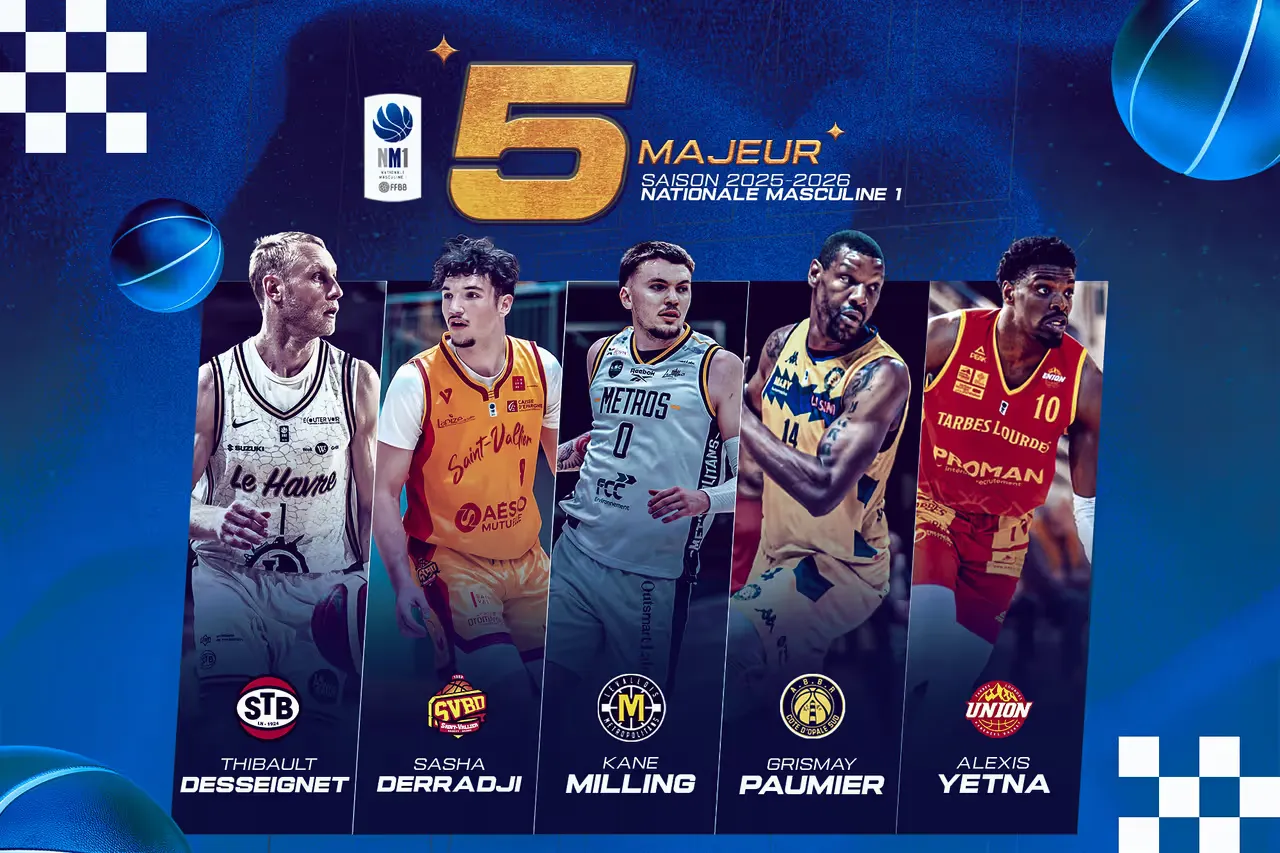 Les trophées individuel de NM1 dévoilés !