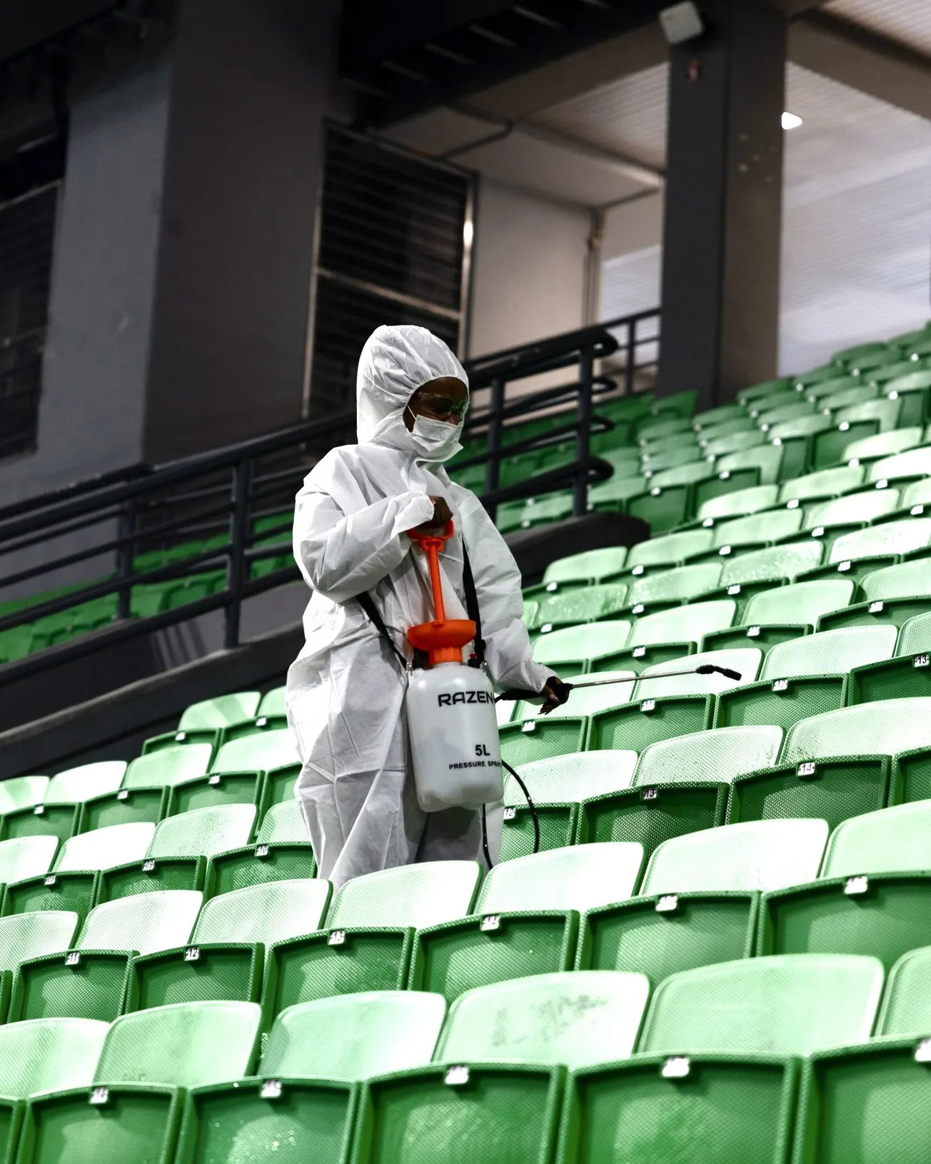 Après le titre de l'Olympiakos, le Panathinaïkos fait désinfecter l'OAKA