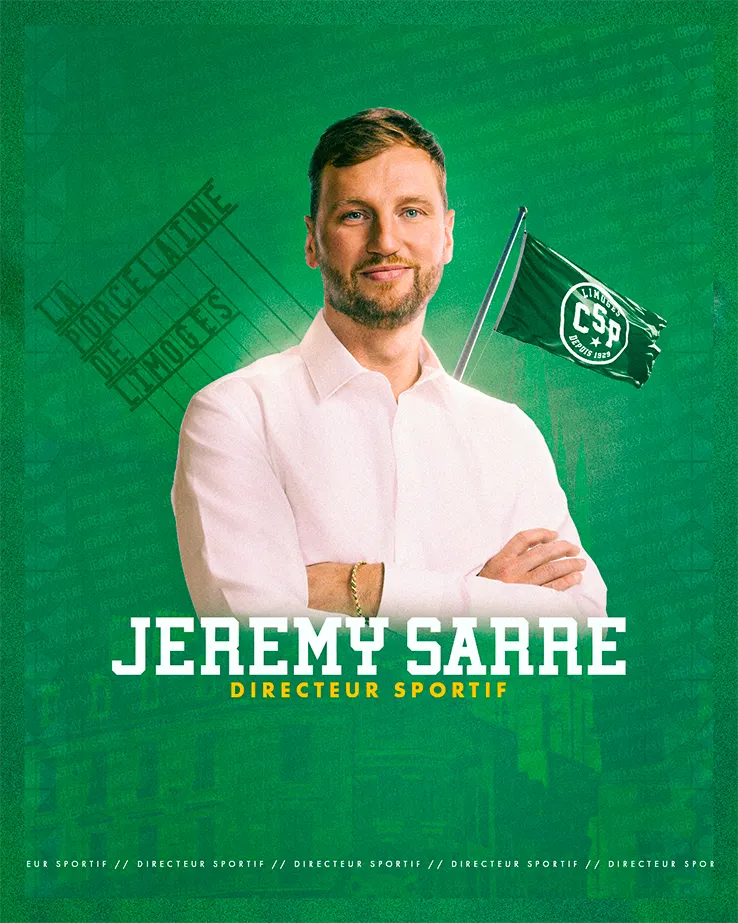 Jérémy Sarre, directeur sportif de Limoges : "Limoges, c'est un public passionné, qui est exigeant"