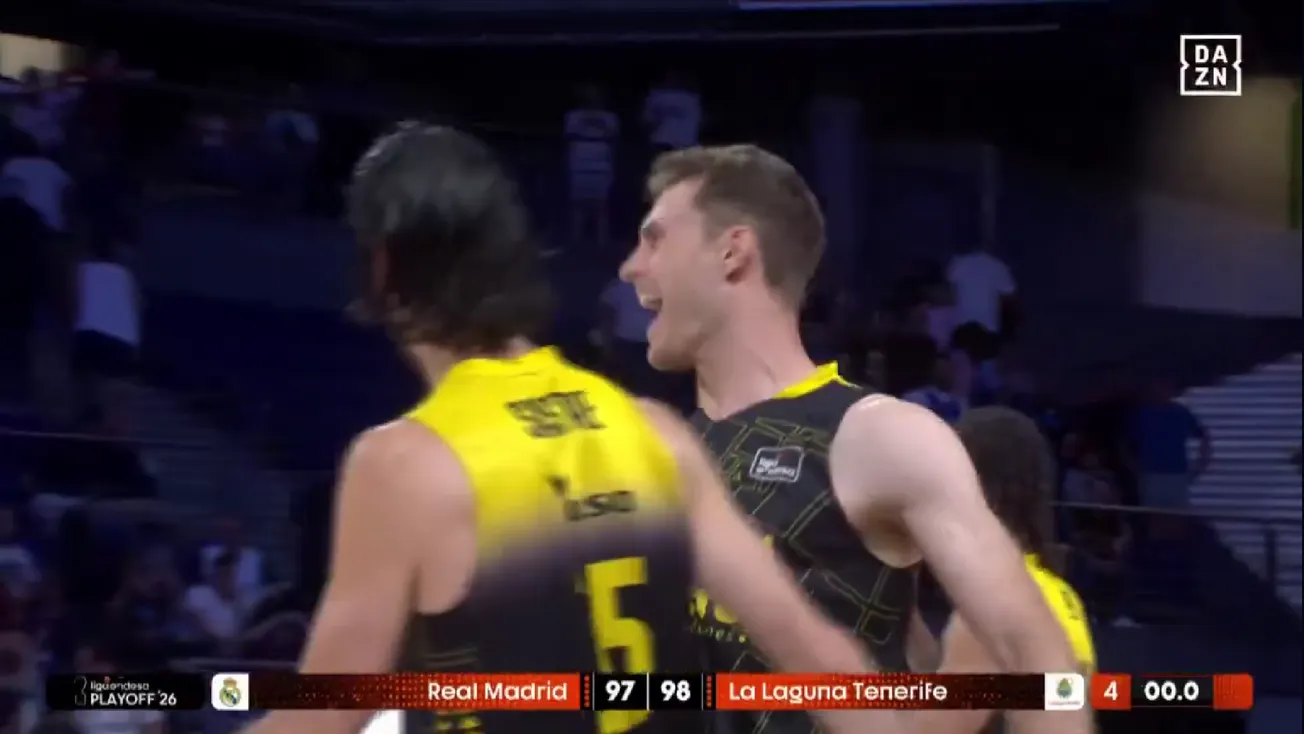 Vidéo : L'incroyable come-back de Tenerife sur le parquet du Real Madrid