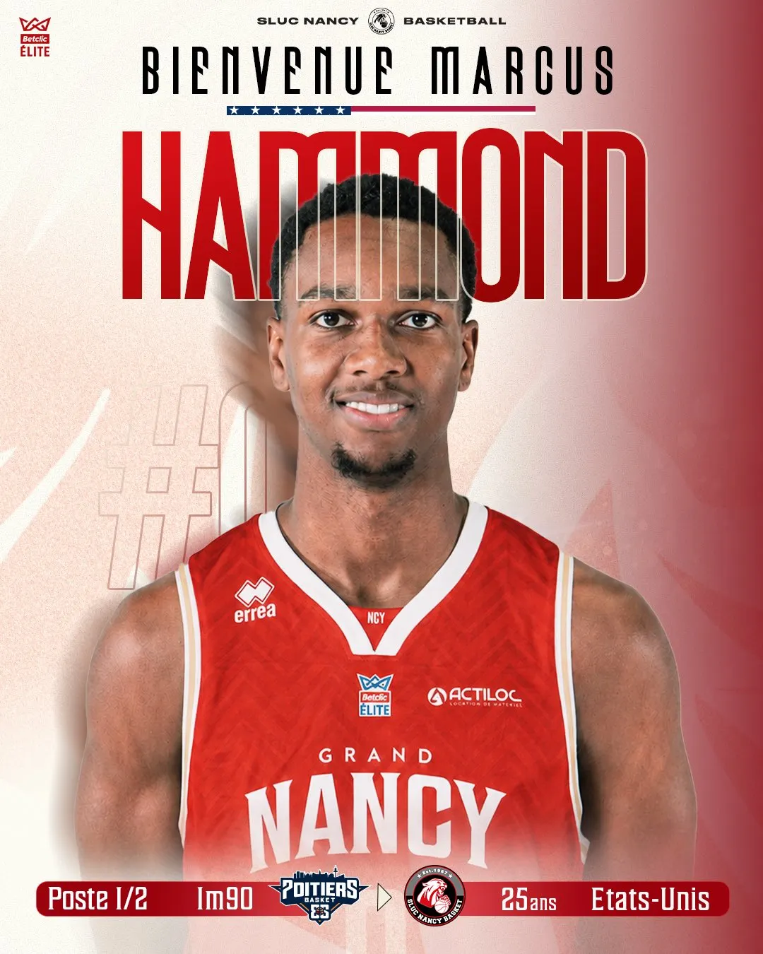 Le SLUC Nancy s'offre l'un des meilleurs scoreurs d'Élite 2
