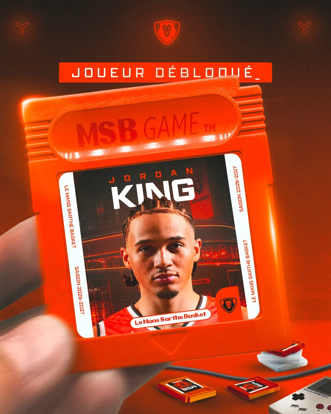 Jordan King lance le recrutement du Mans