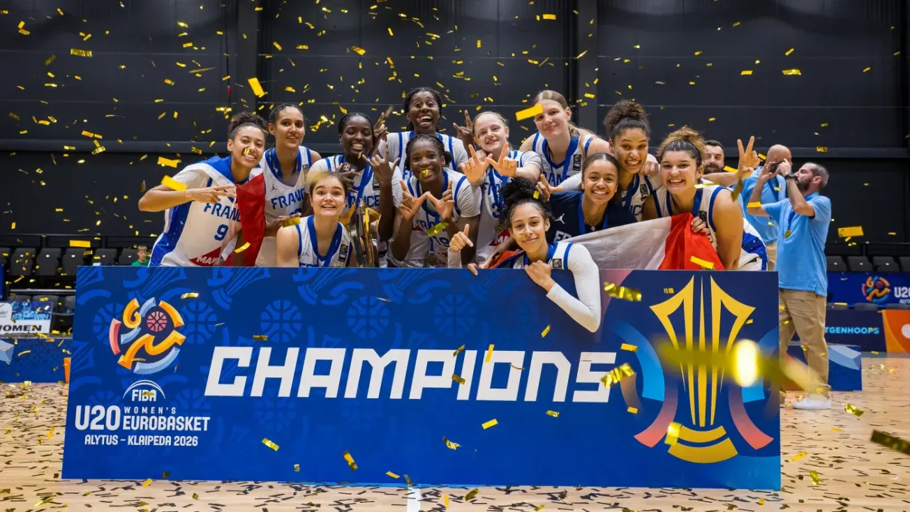 Les Françaises raflent un nouveau titre de championnes d'Europe U20