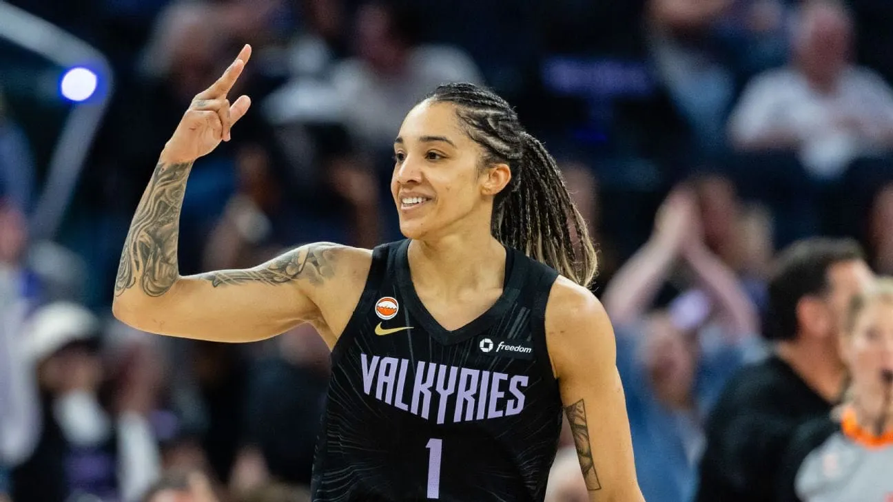 WNBA : 9 victoires de suite pour les Valkyries de Gabby Williams et Janelle Salaün