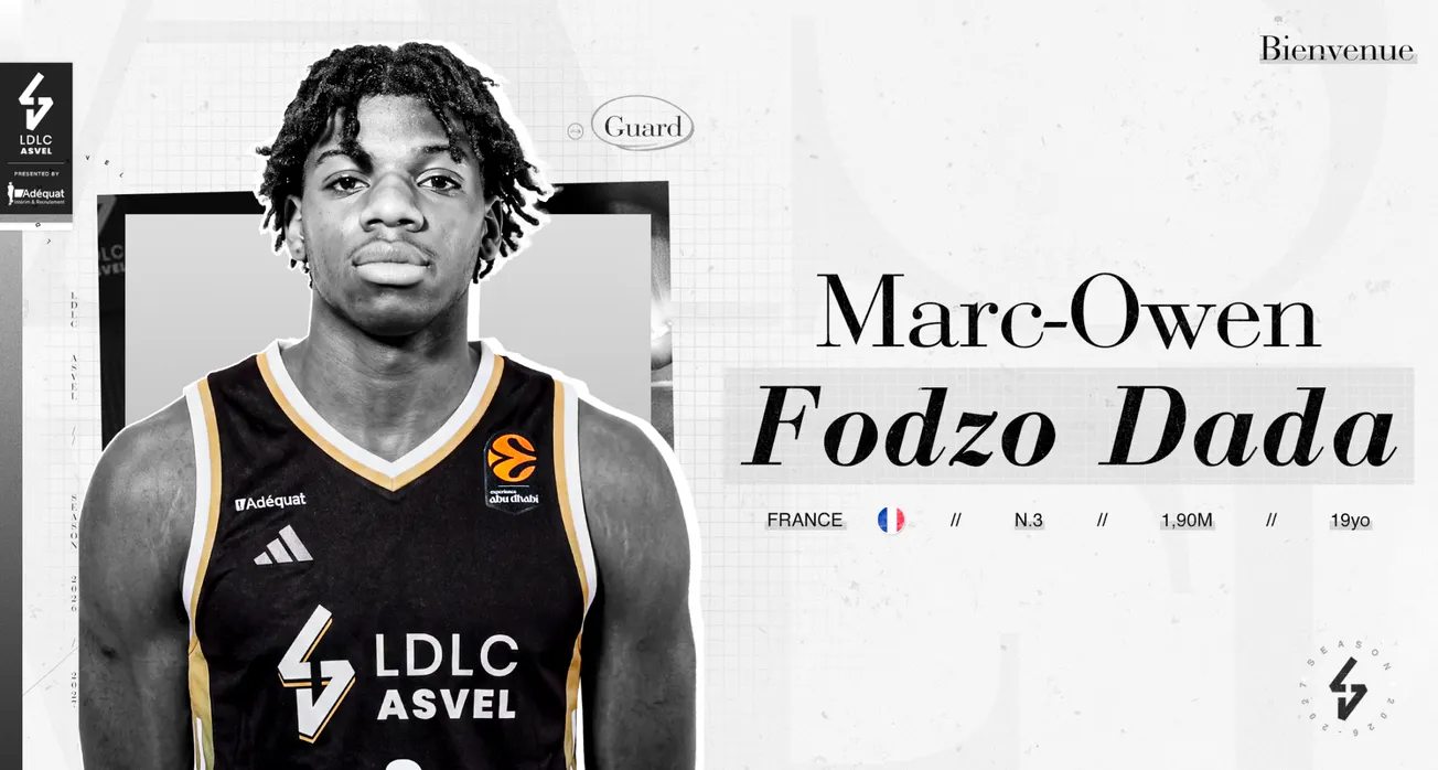 Marc-Owen Fodzo Dada enrôlé par l'ASVEL