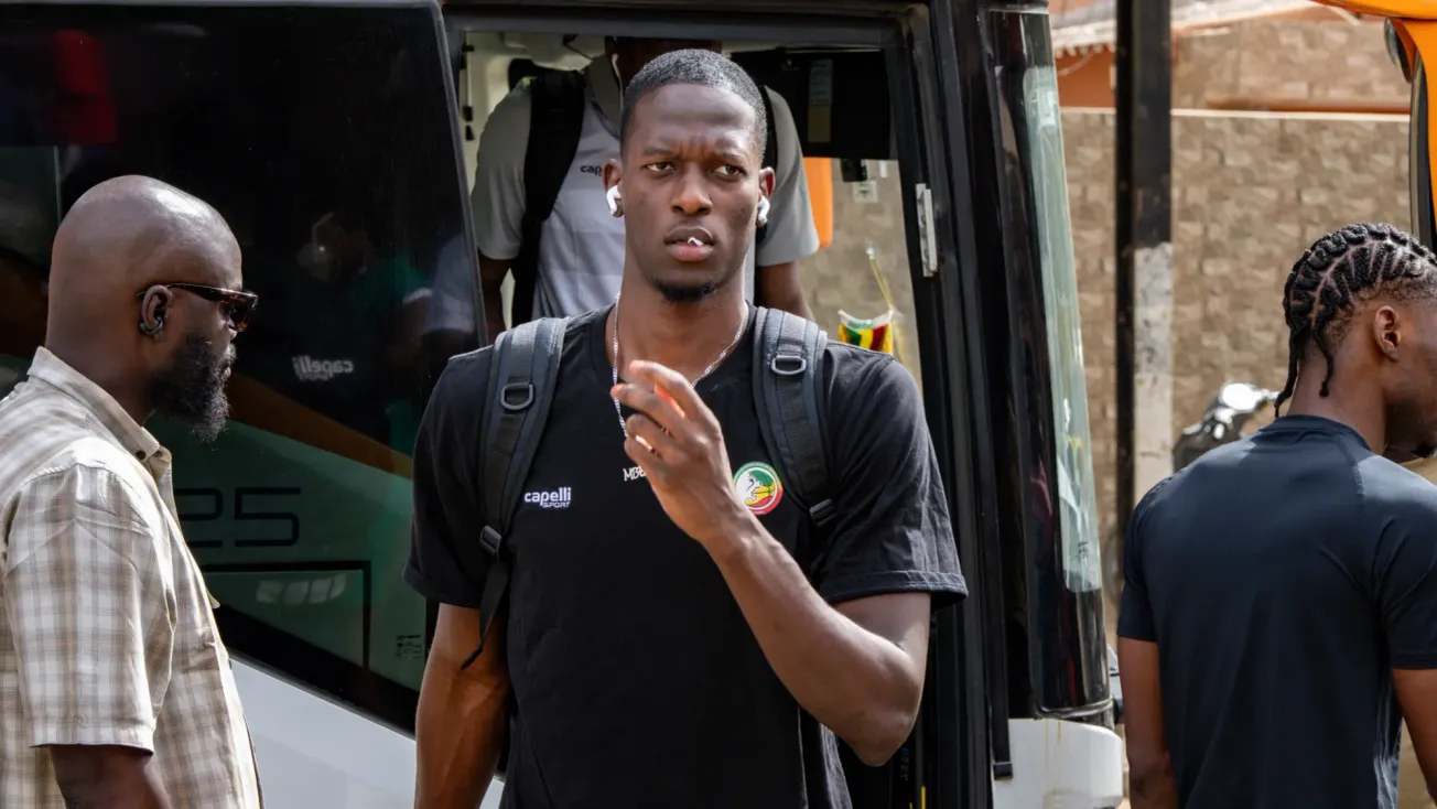 Mouhamed Faye, Pape Diop et Mbaye Ndiaye avec le Sénégal