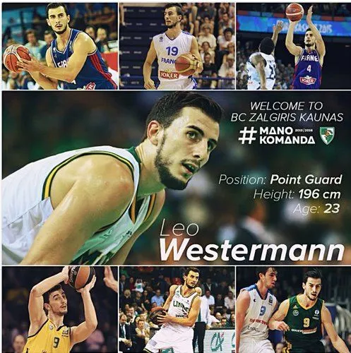 Léo Westermann au Zalgiris Kaunas