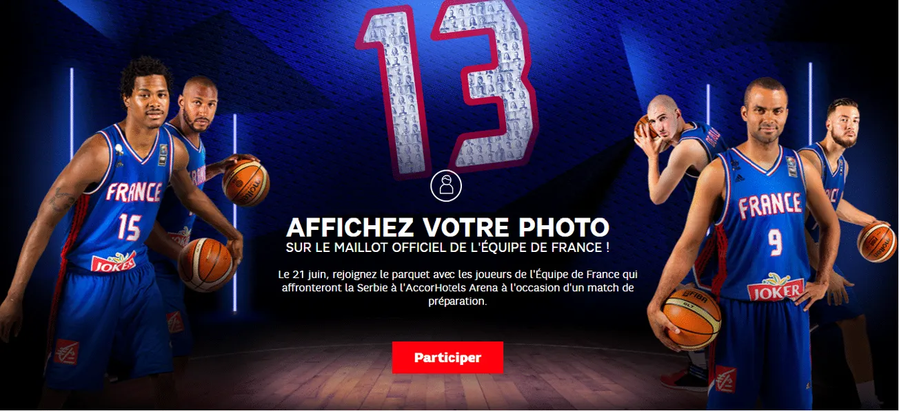 « Au plus près de l’Équipe de France » grâce à SFR