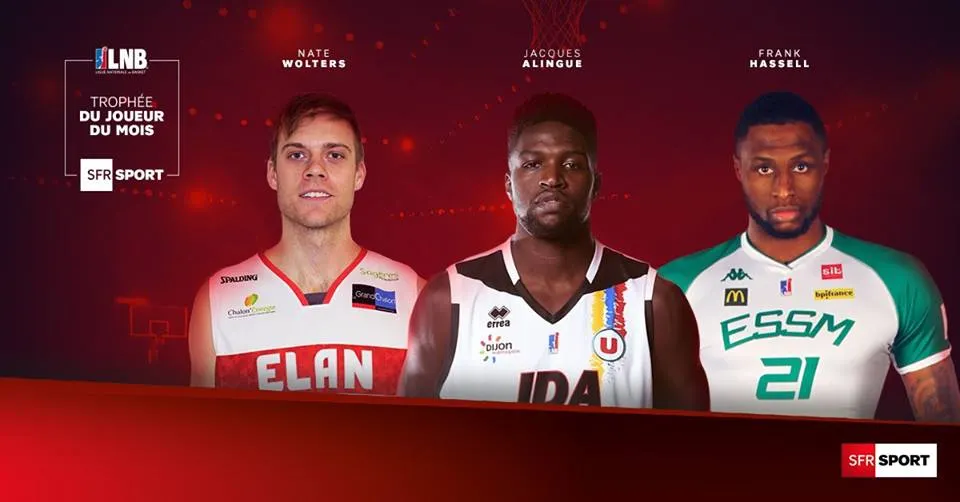 Joueur du mois de mars : Nate Wolters, Jacques Alingue ou Frank Hassell ?