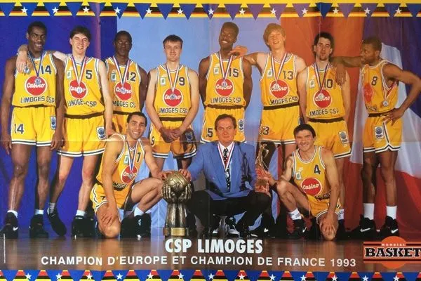 Un quizz sur le Limoges CSP champion d’Europe 1993