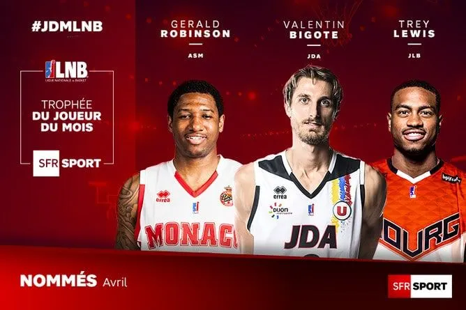 Jeep ELITE : Valentin Bigote en lice pour le titre de joueur du mois