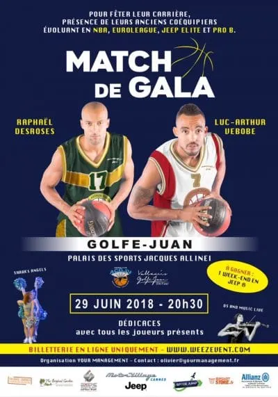 Un jubilé pour Raphaël Desroses et Luc-Arthur Vebobe