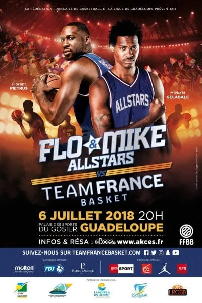 Florent Pietrus et Mickaël Gelabale vont fêter leur jubilé en Guadeloupe avec les Bleus