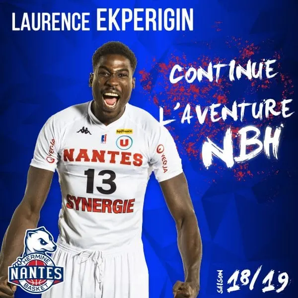 Pro B: Nantes a fait resigner Laurence Ekperigin