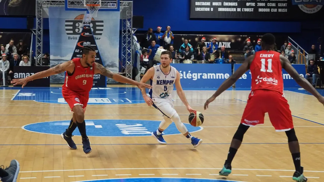 Pro B : Quimper prolonge son meneur titulaire Maxime Choplin