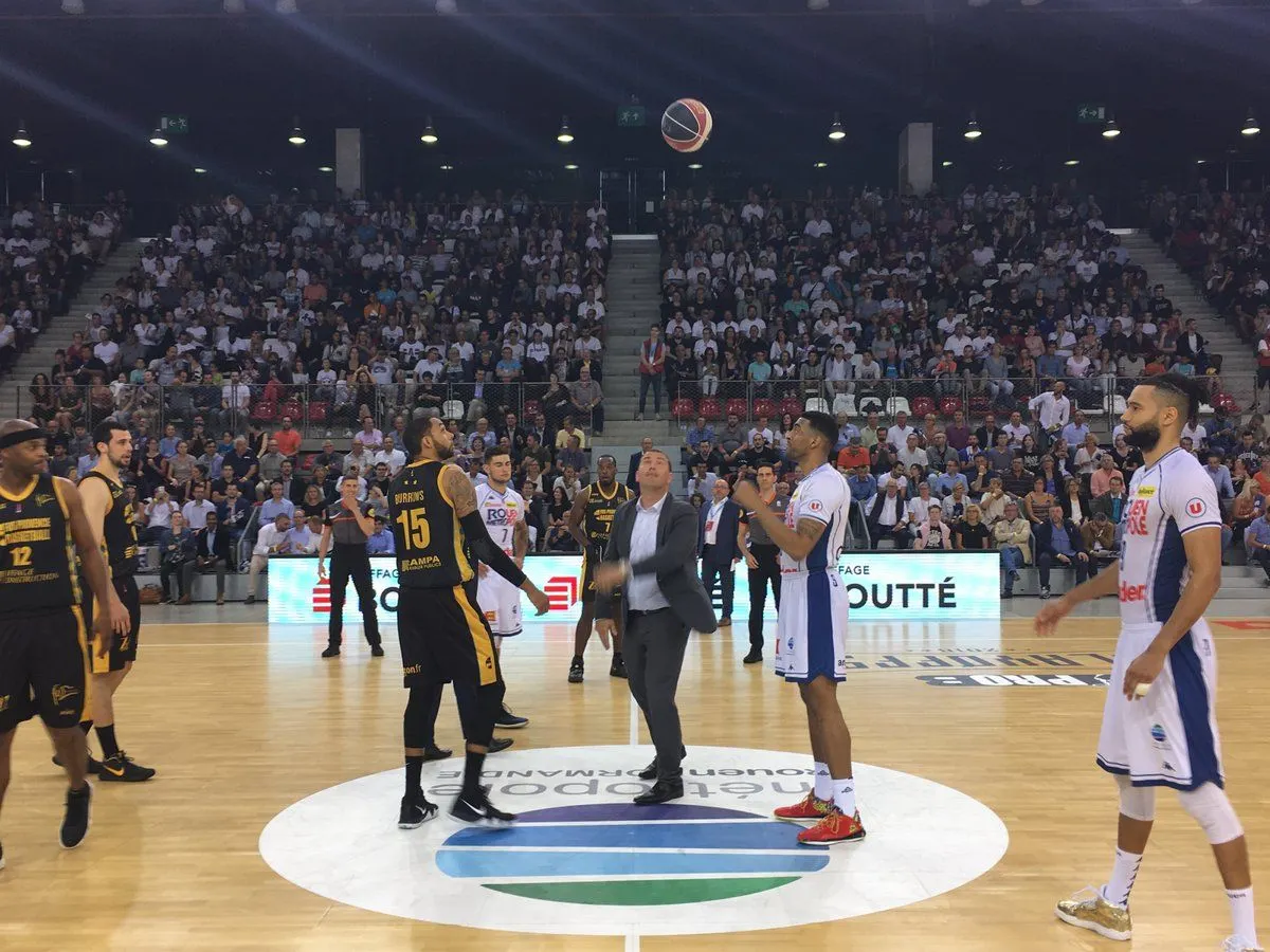 Le chiffre : 4 472 spectateurs en Pro B à Rouen
