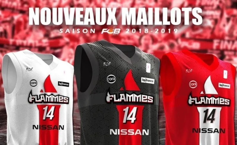 Ligue Féminine: Les nouveaux maillots tout feu tout flamme de Charleville