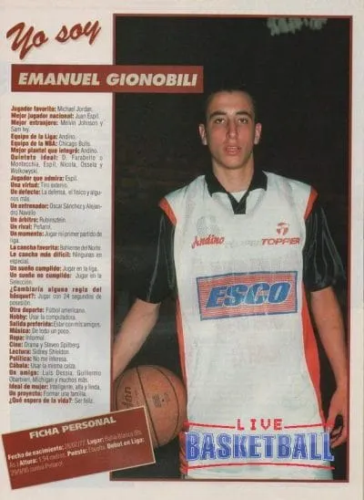 Vidéo: Le premier match de Manu Ginobili en Argentine