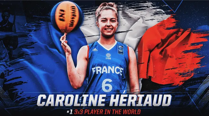 Caroline Hériaud, n°1 au ranking mondial 3×3: « Mon objectif c’est de faire les Jeux de Tokyo »