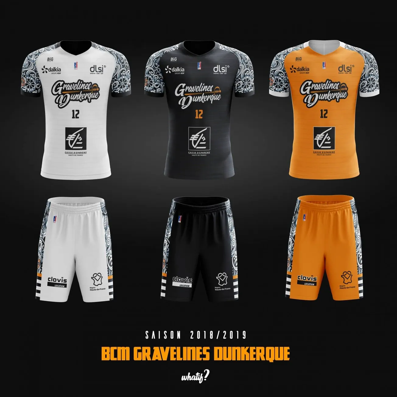 Le BCM Gravelines dévoile ses tenues pour la saison 2018-19